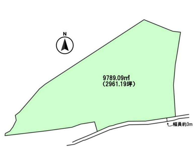 郡山市西田町芹沢字後田　住宅用地