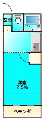 【間取り】 | 第1井村ハイツ