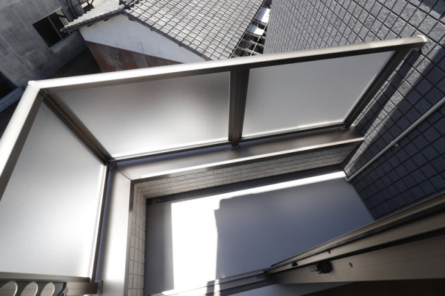 ウィンクルム・CREST 676のバルコニー|落ち着いた時間を過ごせるバルコニーです