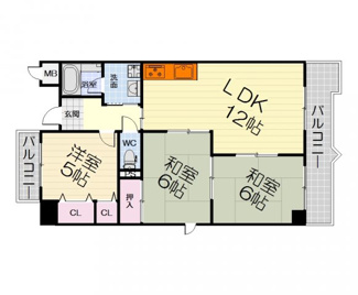 【間取り】 | ISE伊勢住宅羽衣7401 | 反転間取り