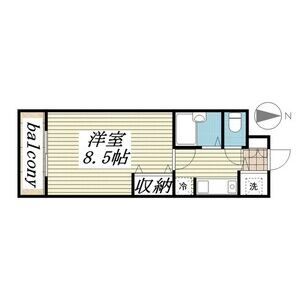アロース我孫子東の間取り