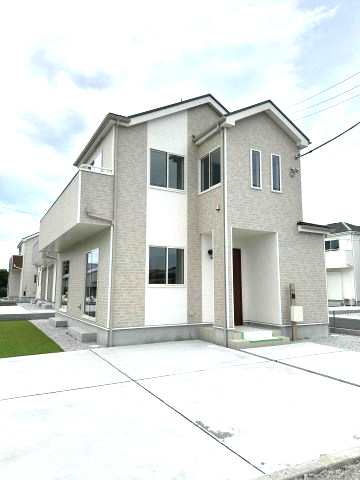 玉村町上之手3期（全10棟）G号棟の前面道路含む現地写真|前面道路含む現地写真です