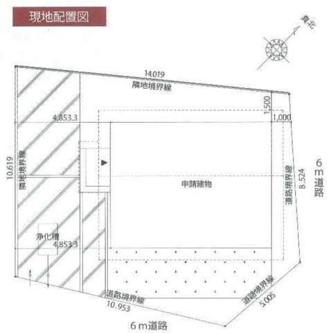 【区画図】 | 熊谷市久下　ヴィラコートゆうきゅう　新築戸建　全2棟　S区画　