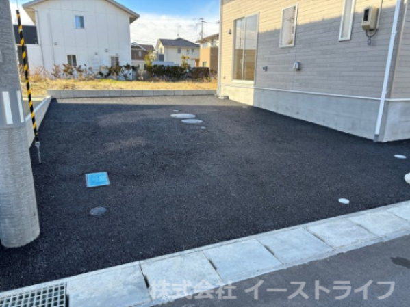 平下荒川第1の駐車場|カースペースです。同社施工イメージ
