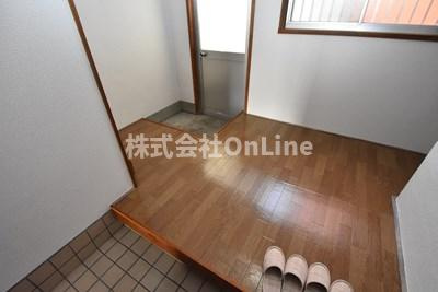 高砂町１丁目戸建賃貸の玄関