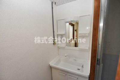 高砂町１丁目戸建賃貸の独立洗面台