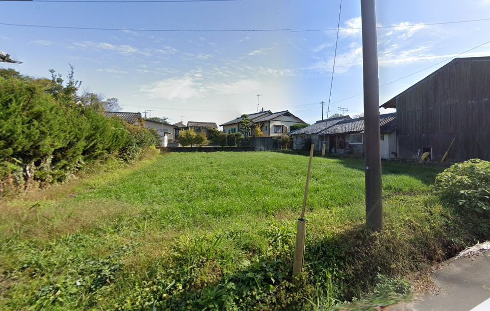 都城市志比田町の売地の外観