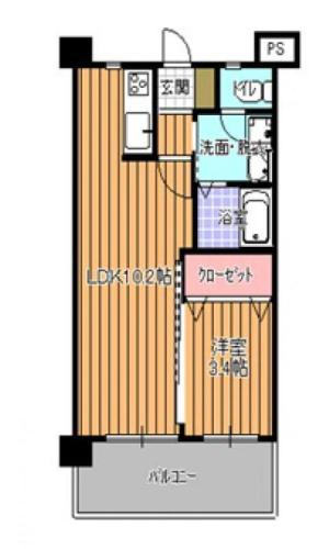 【間取り】 | ウィステアリア博多東