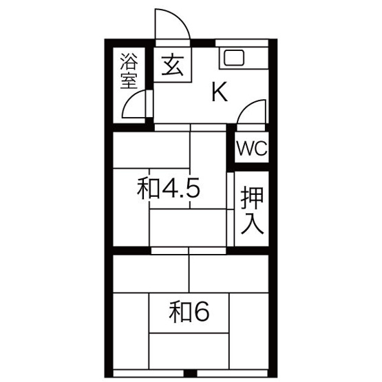 【間取り】 | 白菊荘