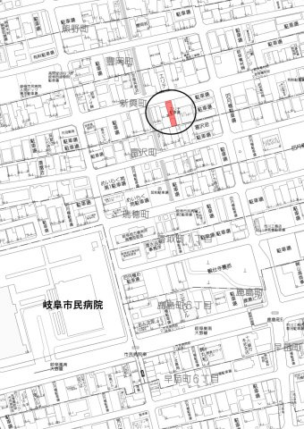 土地　新興町の地図