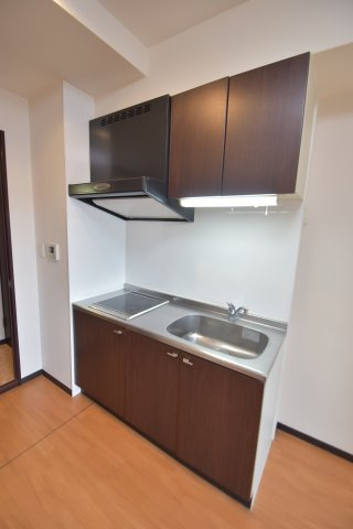 大阪市都島区都島本通３丁目の賃貸マンションのキッチン
