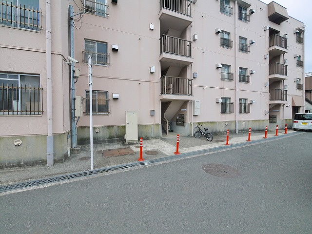 グリーンパーク奈良Dのエントランス