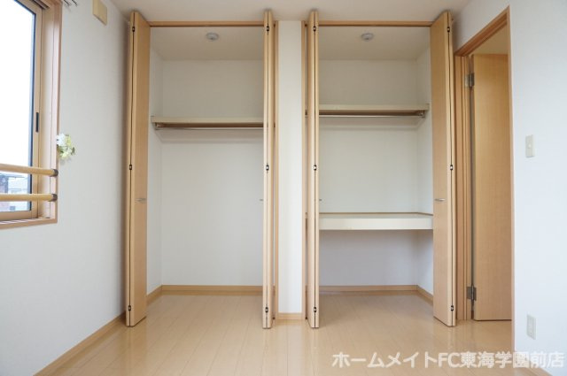 熊本市東区小峯３丁目のアパートの収納