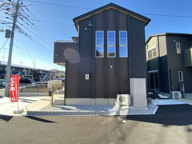 【外観】 | 行田市深水町Ⅱ　戸建住宅 | ≪1号棟≫
現地(2024年1月撮影)