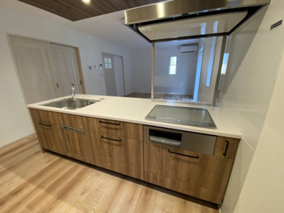 【キッチン】 | 行田市深水町Ⅱ　戸建住宅 | ≪2号棟≫
現地(2024年1月撮影)