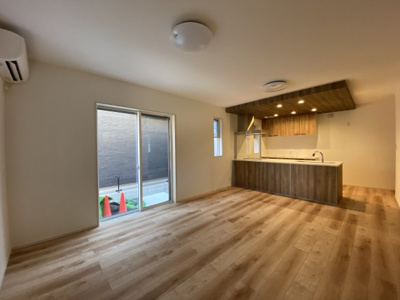 【居間・リビング】 | 行田市深水町Ⅱ　戸建住宅 | ≪2号棟≫
現地(2024年1月撮影)