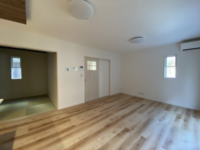 【居間・リビング】 | 行田市深水町Ⅱ　戸建住宅 | ≪2号棟≫
現地(2024年1月撮影)