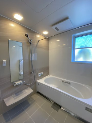 【浴室】 | 行田市深水町Ⅱ　戸建住宅 | ≪2号棟≫
現地(2024年1月撮影)