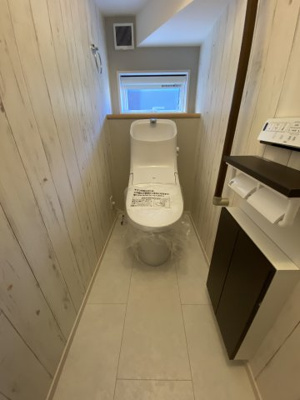 【トイレ】 | 行田市深水町Ⅱ　戸建住宅 | ≪2号棟≫
現地(2024年1月撮影)