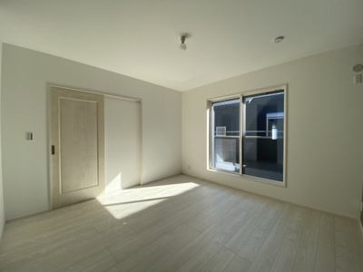 【洋室】 | 行田市深水町Ⅱ　戸建住宅 | ≪2号棟≫
現地(2024年1月撮影)