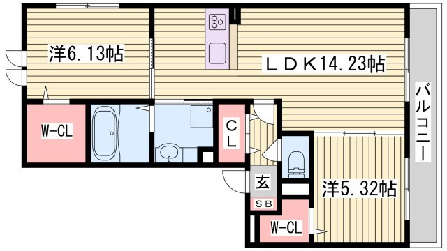 Fiorasの間取り