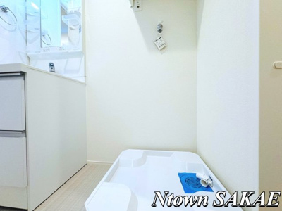 【設備】 | ハーモニーテラス高道町Ⅵ | 洗濯機置き場です。