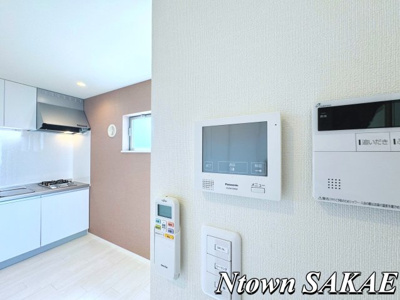 【セキュリティ】 | ハーモニーテラス高道町Ⅵ | モニター付きインターフォンです。