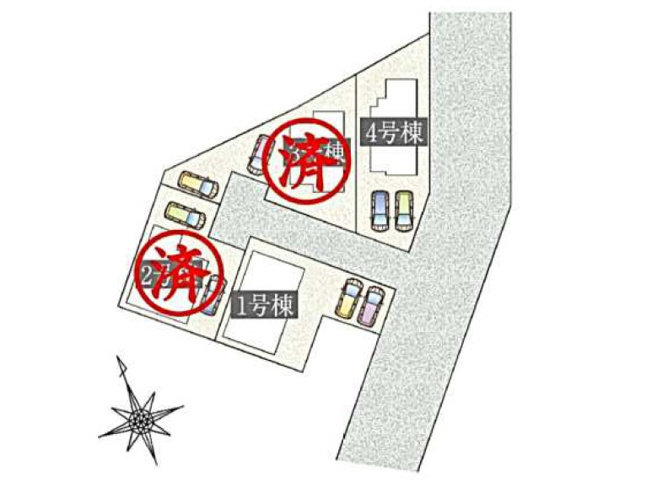 【区画図】 | 行田市深水町Ⅱ　戸建住宅