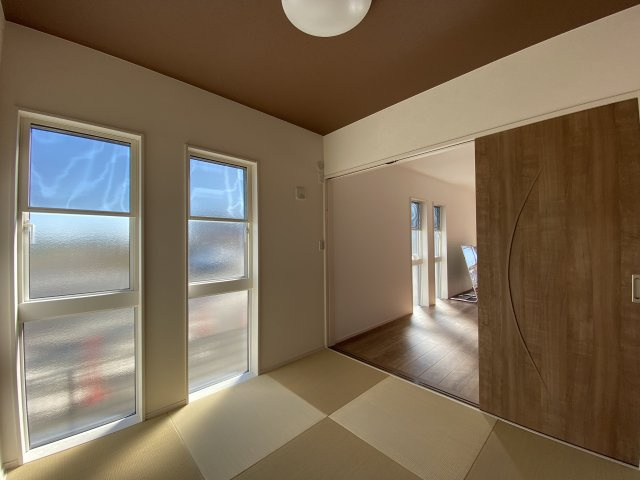 【和室】 | 行田市深水町Ⅱ　戸建住宅 | ≪4号棟≫
現地(2024年1月撮影)