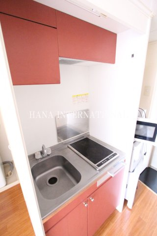 レオパレスイレブンのキッチン