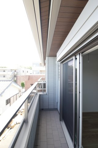 松葉ハイムのバルコニー
