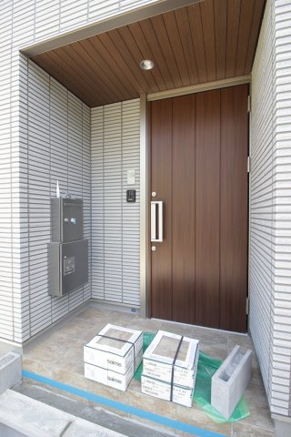 松葉ハイムの玄関
