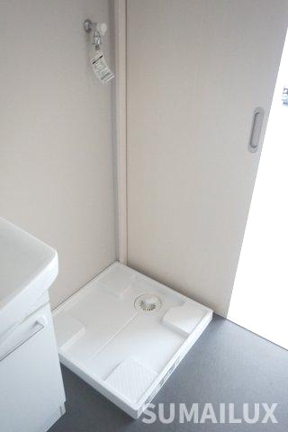 熊本市中央区坪井５丁目のアパートの洗面所