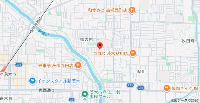 アンフィニィ橋の内Ⅲの地図
