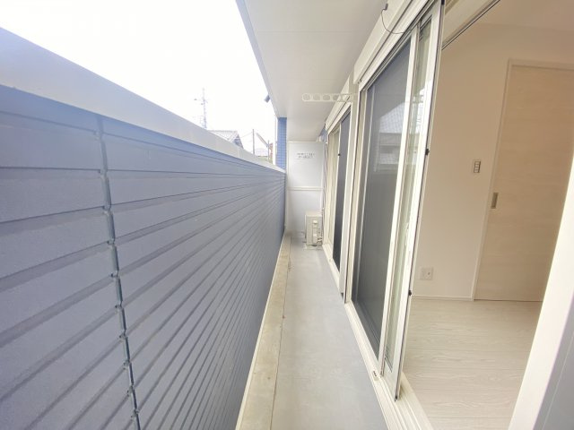 Like四街道のバルコニー|広々としたバルコニーです