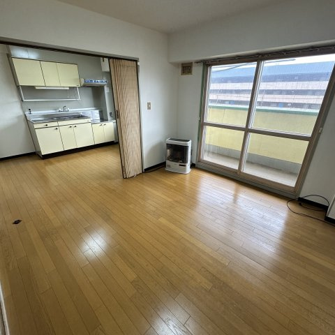 室蘭東町第２住宅の居間・リビング