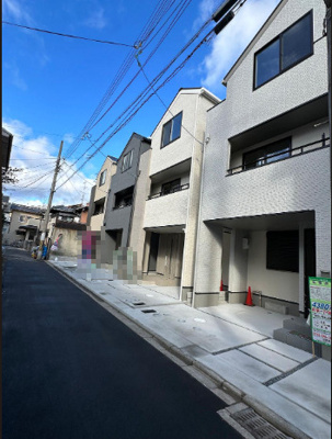 【前面道路含む現地写真】 | 西ノ京伯楽町　新築戸建　4号地