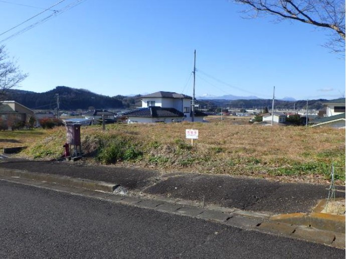 白河市大信中新城字赤坂　住宅用地の外観