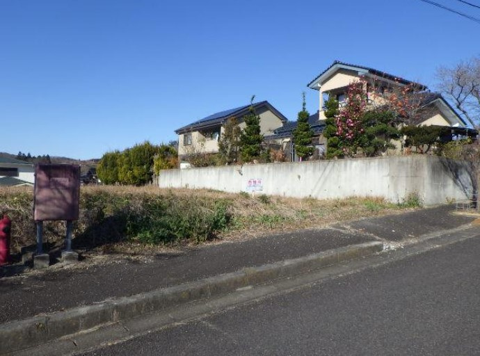 白河市大信中新城字赤坂　住宅用地の外観