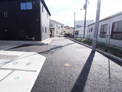【前面道路含む現地写真】 | Ricca　伊達市田町　1期　1号棟