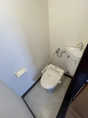 マンション沢良宜A棟のトイレ