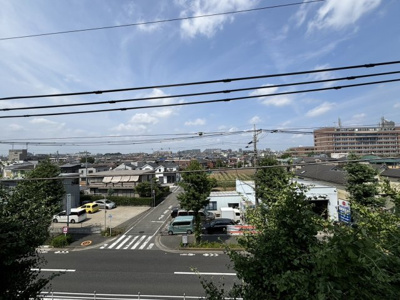 【展望】 | ホワイトウイング昭島 4階2DK | 前面棟ナシ