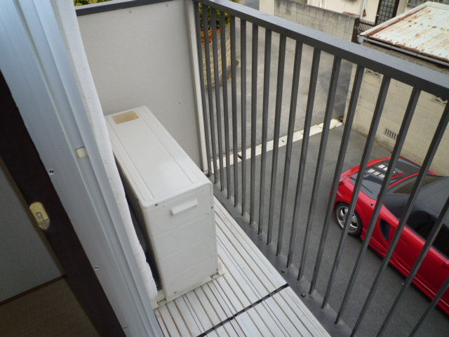 サンハイツワタナベのバルコニー