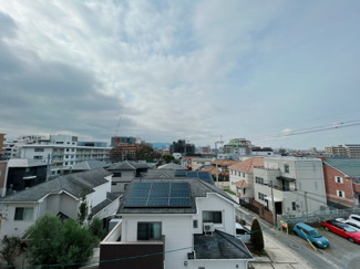 【展望】 | 目の前に遮る建物がないので眺望良好♪緑と青空、都心と自然が調和する景色を是非楽しんで下さい♪