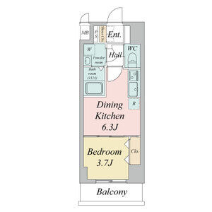 エスリードレジデンス東別院マークスの間取り