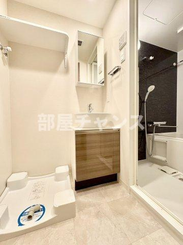 エスリードレジデンス東別院マークスの独立洗面台