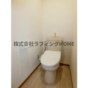 オーシャン日吉Ⅱのトイレ|清潔感のあるトイレです