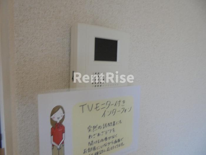 一宮市住吉１丁目のアパートのセキュリティ|モニターホン