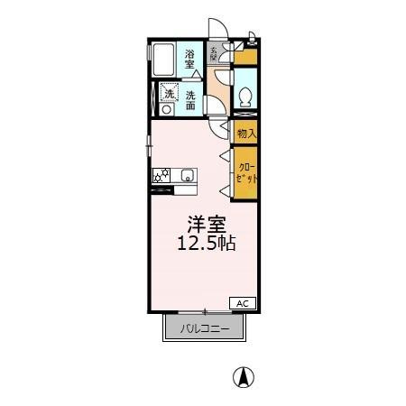 リベルテ住吉の間取り