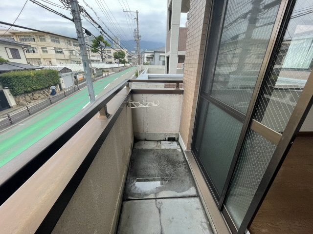 ルミエールUOZAKIのバルコニー